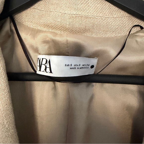 Zara Women's Beige Trench Coat - Picture 6 of 6